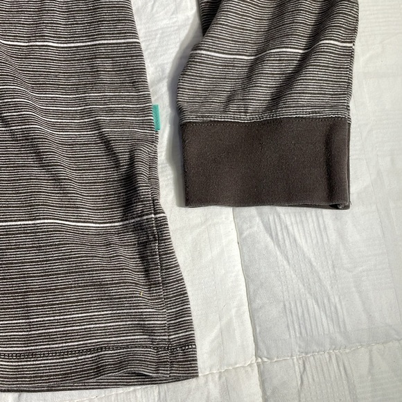 Vissla Men’s Surf & Skate Multi-color Grey/Teal stripes Hoodie Size L - Picture 4 of 10